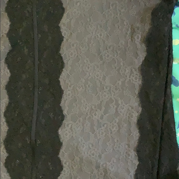 Victoria’s Secret Lacie Dress Large Grey/Black - Picture 6 of 8